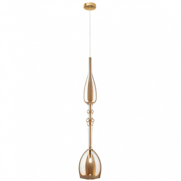 Подвесной светильник Crystal Lux Lux New SP1 C Amber