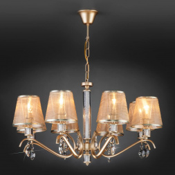 Подвесная люстра Eurosvet Alcamo 60103/8 перламутровое золото
