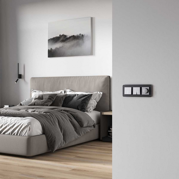 Выключатель Werkel одноклавишный с подсветкой серебро W1110165 4690389195501