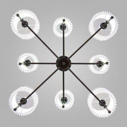 Подвесная люстра Eurosvet Notturno 60162/8 черный