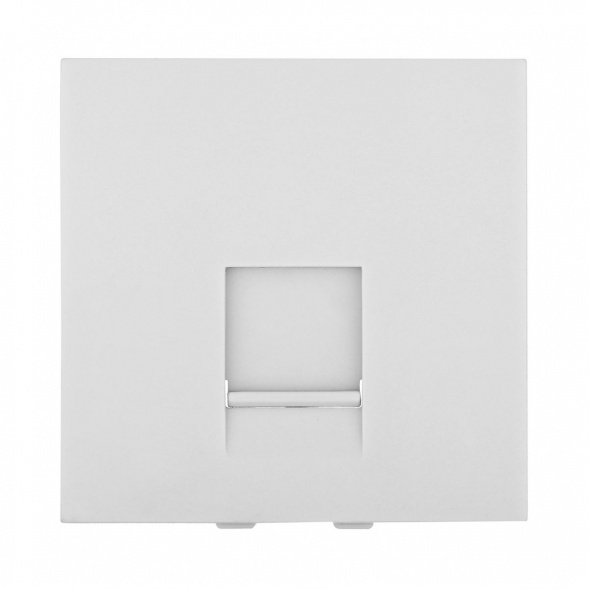 Накладка LK Studio для розетки телефонной, компьютерной RJ,45х45мм (белый) LK45 853204-1