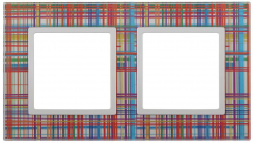 Рамка 2-постовая ЭРА Elegance 14-5102-00 Б0034487