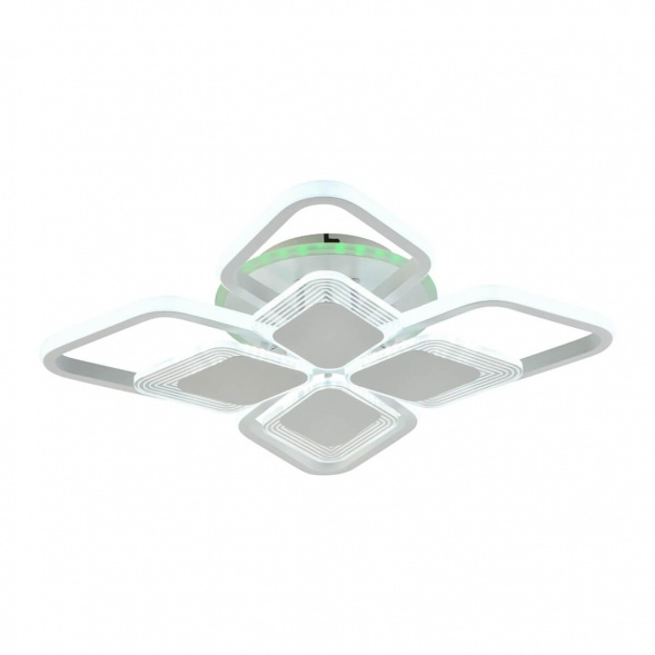 Потолочная светодиодная люстра Profit Light 5893/4+4B WHT