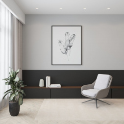 Кольцо декоративное Denkirs Inviz DK2085-BK