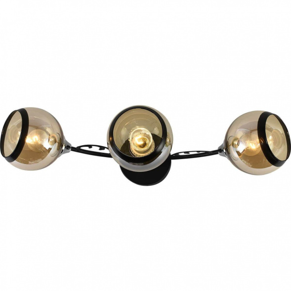 Потолочная люстра Reluce 01380-0.3-03A BK+CR