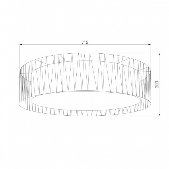 Потолочный светильник TK Lighting 1658 Harmony Black