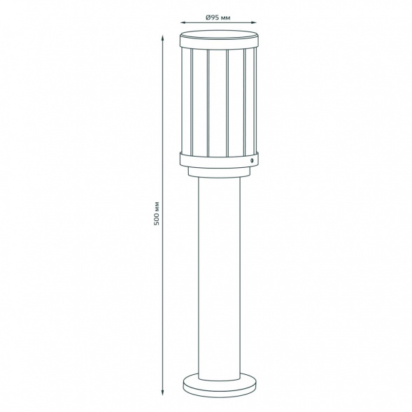 Уличный светильник Gauss Vega GD023