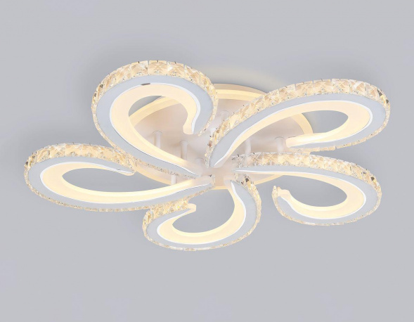 Потолочная светодиодная люстра Ambrella light Acrylica Ice FA1703