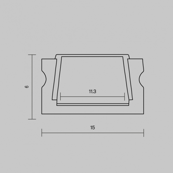 Алюминиевый профиль Maytoni Led Strip 631003
