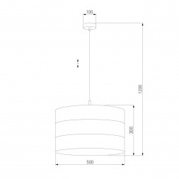 Подвесной светильник TK Lighting 3222 Tago White