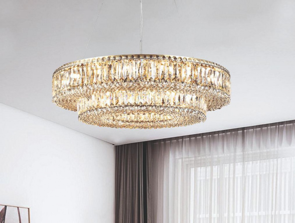 Подвесной светильник Newport Valencia 8450+28/S gold М0070079