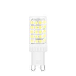 Лампа светодиодная Gauss G9 5,5W 6500K прозрачная 107009306