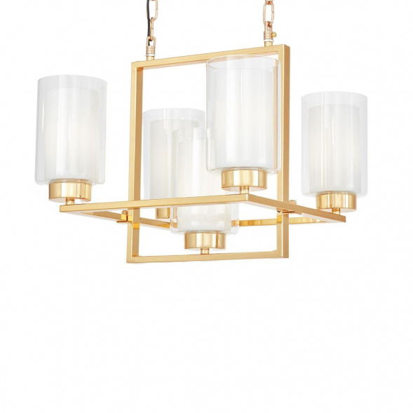 Подвесная люстра Lumina Deco Lino LDP 1239-5 F.GD