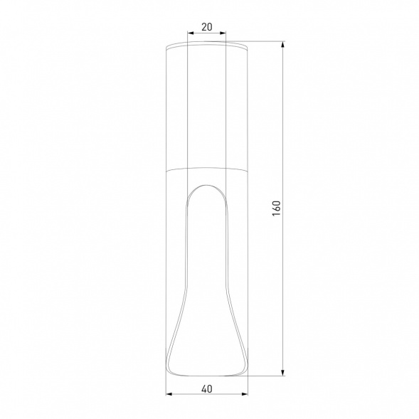 Потолочный светодиодный светильник Elektrostandard Apex 25113/LED a068286
