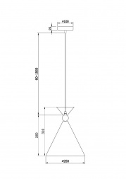 Подвесной светильник Freya Moth FR5392PL-01GR