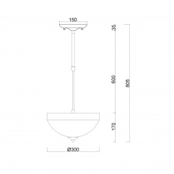 Потолочный светильник MyFar Biene MR1525-3C