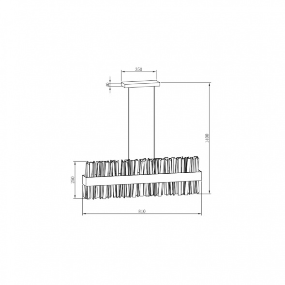Подвесной светильник Vele Luce Calabria VL3073P11