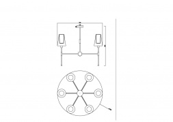 Подвесная люстра Freya Tida FR5196PL-06CH