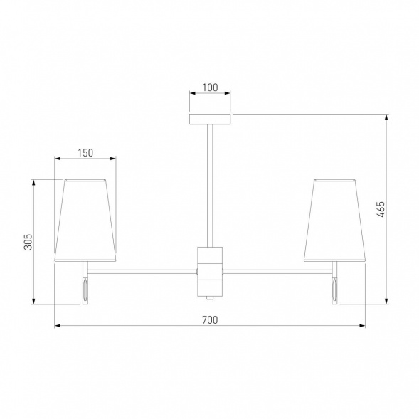 Потолочная люстра Eurosvet Milazzo 60137/6 хром