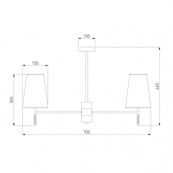 Потолочная люстра Eurosvet Milazzo 60137/6 хром