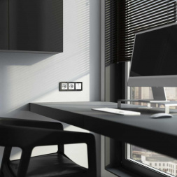 Выключатель Werkel двухклавишный проходной с подсветкой белый W1122101 4690389155222