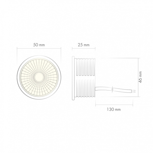 Светодиодный модуль Denkirs Slim LED DK3000-8W dim