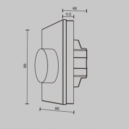Панель управления Maytoni Lighting control 711026