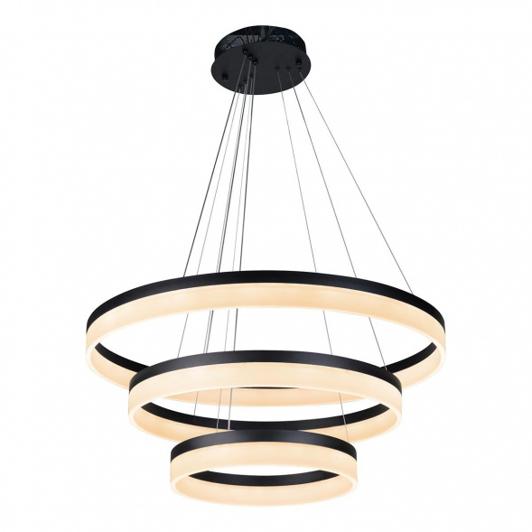 Подвесной светодиодный светильник iLedex Around D0301-3 (400X600X800) BK