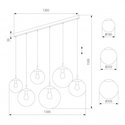 Подвесной светильник TK Lighting 4797 Esme