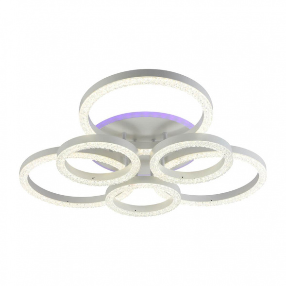 Потолочная светодиодная люстра Profit Light 5894/3+3A WHT