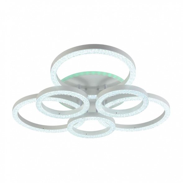 Потолочная светодиодная люстра Profit Light 5894/3+3A WHT