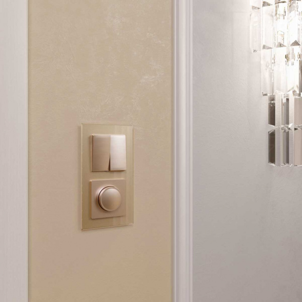 Рамка на 2 поста Werkel Favorit шампань W0021111 4690389159596