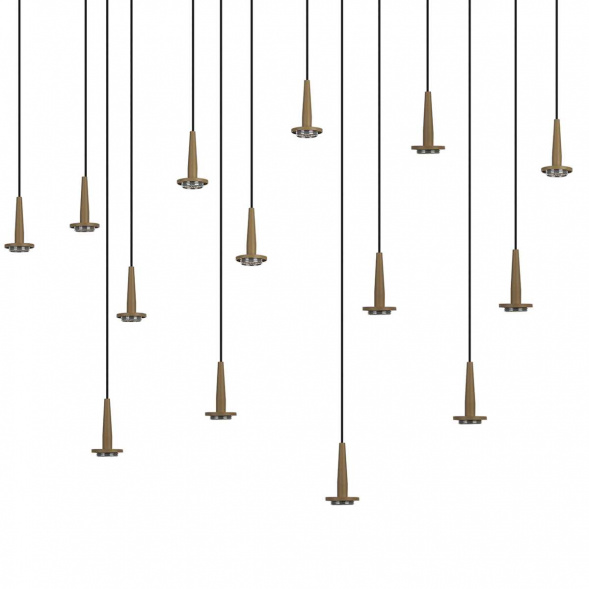 Люстра подвесная БЕЗ плафонов Mantra (14) Andromeda 8936