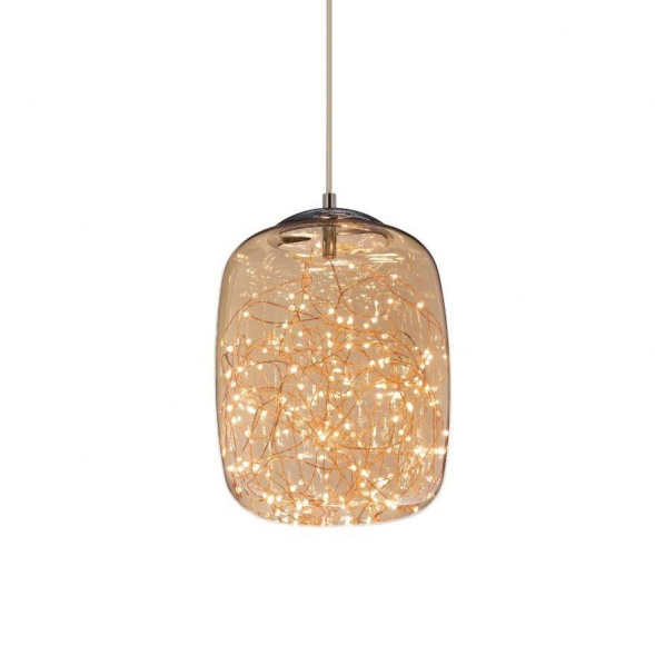 Подвесной светодиодный светильник Lumina Deco Daisy LDP 6824-220 CHR+AMB