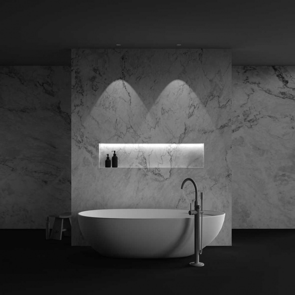 Встраиваемый светильник Maytoni Technical Dip DL122-15W-2.7K-TRS-W