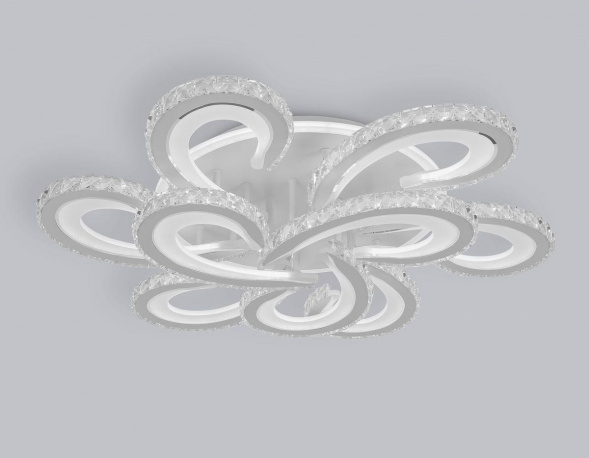 Потолочная светодиодная люстра Ambrella light Acrylica Ice FA1704