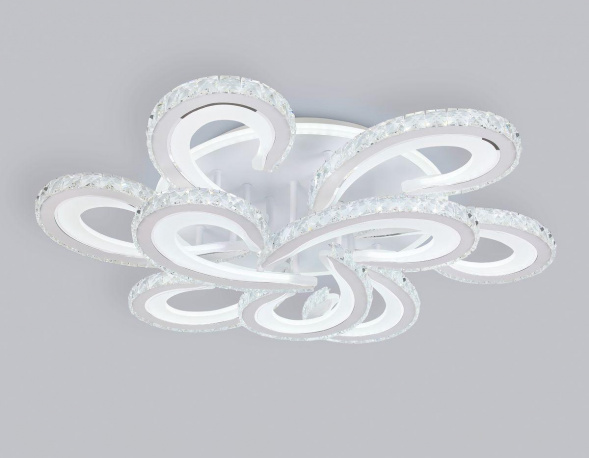 Потолочная светодиодная люстра Ambrella light Acrylica Ice FA1704