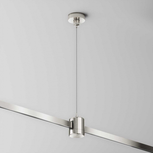 Подвес тросовый Hang с прямым коннектором питания Maytoni Technical TRA157SW-IPC1-PT