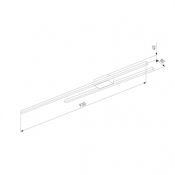 Потолочный светодиодный светильник TK Lighting 1430 Horst
