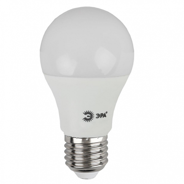 Лампа светодиодная ЭРА E27 18W 4000K матовая LED A65-18W-840-E27 R Б0051851