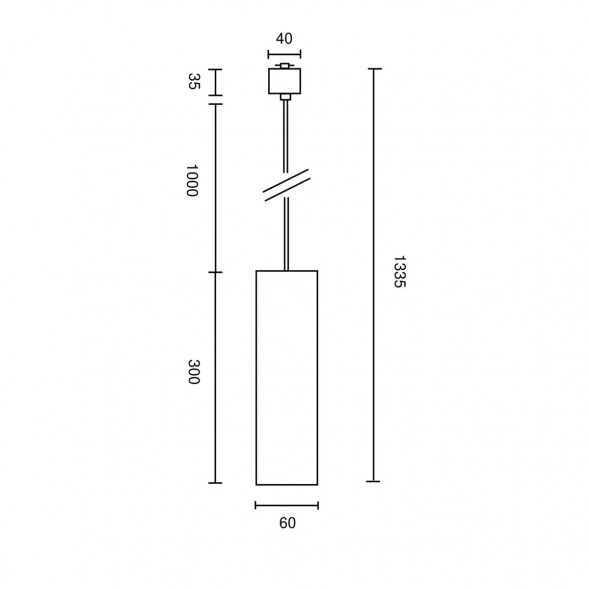Трековый светильник Maytoni Technical Focus TR025-1-GU10-W