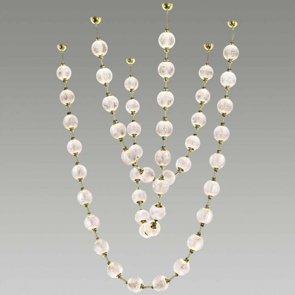 Подвесной светодиодный светильник Odeon Light Crystal 5008/192L