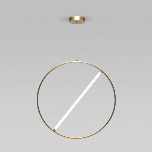 Подвесной светодиодный светильник Eurosvet Element 90282/1 бронза