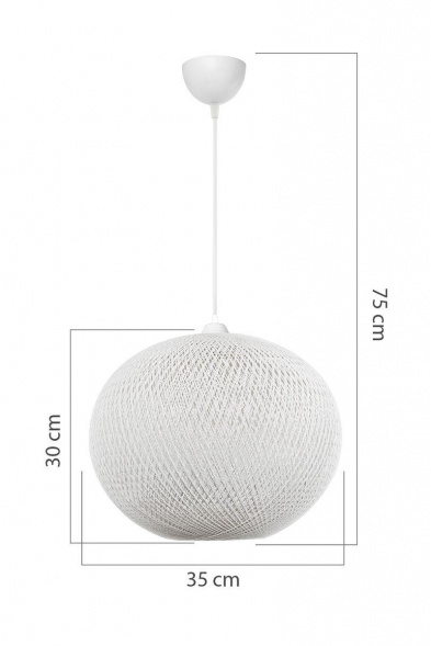 Подвесной светильник Toplight Lizbeth TL1612H-01WH