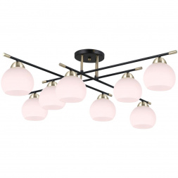 Потолочный светильник ILLUMICO IL0446-8CSQ-24 BK AB LIBRA