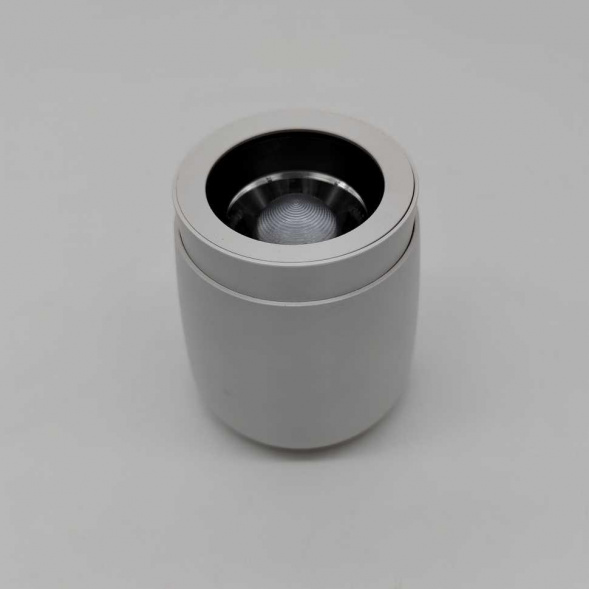 Светильник накладной iLedex Metrica 114-12W-D90-4K-ZOOM-WH