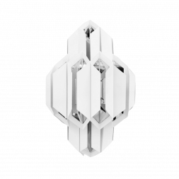 Настенный светильник Lumina Deco Piramid LDW 6021-2 WT+CHR