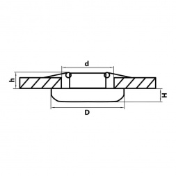 Встраиваемый светодиодный светильник Lightstar Monde 071037