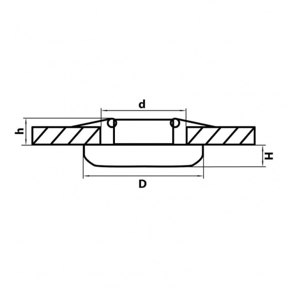 Встраиваемый светодиодный светильник Lightstar Monde 071037