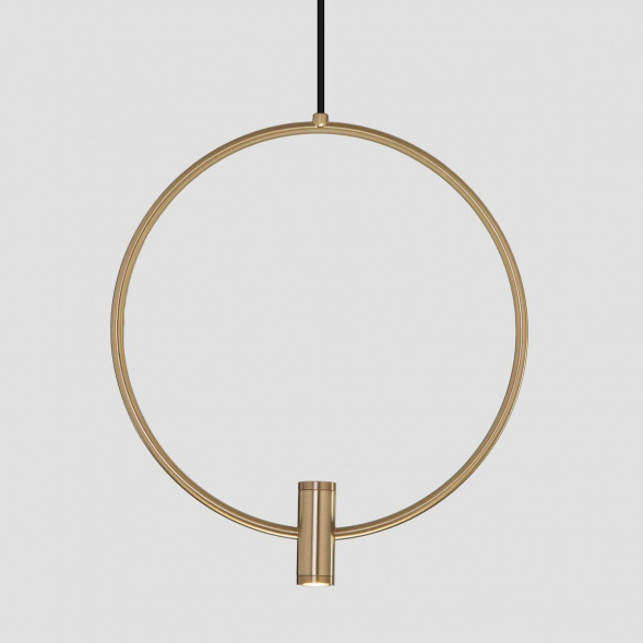 Подвесной светодиодный светильник Eurosvet Layla 50257/1 Led латунь